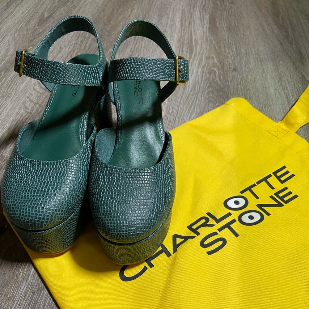 Charlotte Stone Astrid Platforms NWOT